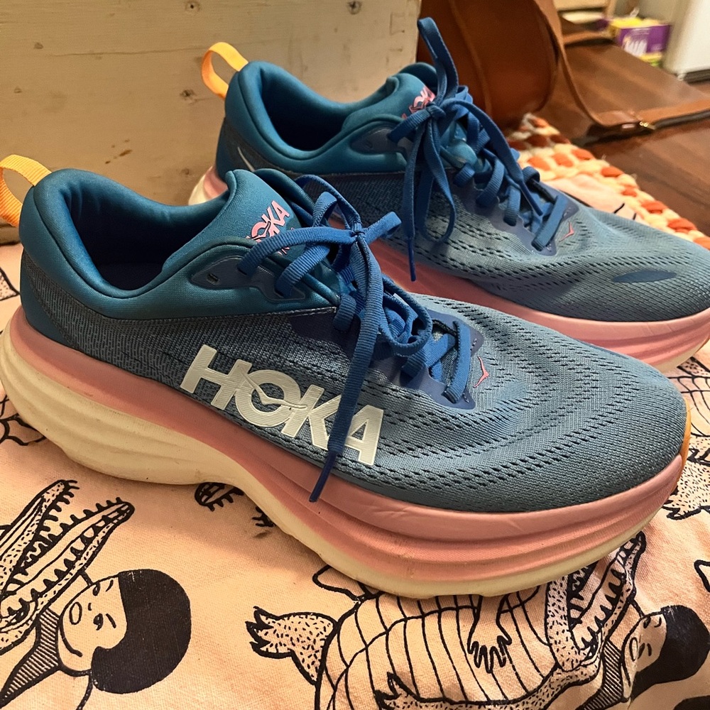 Hoka Bondi 8 - Size 10 W - Women’s- Worn 4 Times